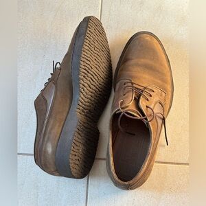 Varese Made in Italy Brown Leather Shoes